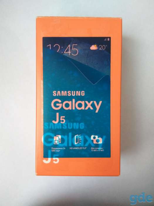 Смартфон Samsung Galaxy J5 (SM-J500H/DS), фотография 3