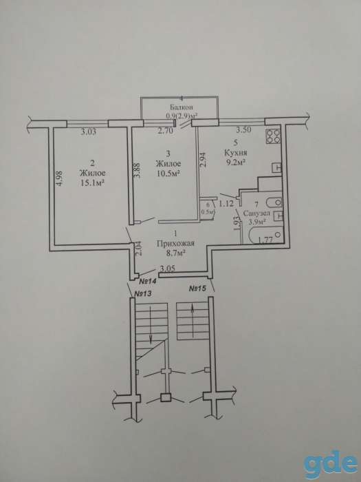 Продам квартиру в городе Каменец, фотография 10