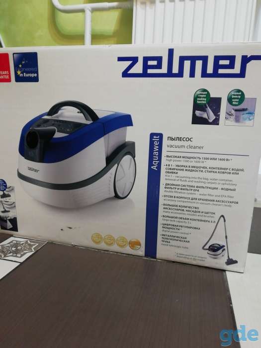 Продам моющий пылесос zelmer, фотография 3