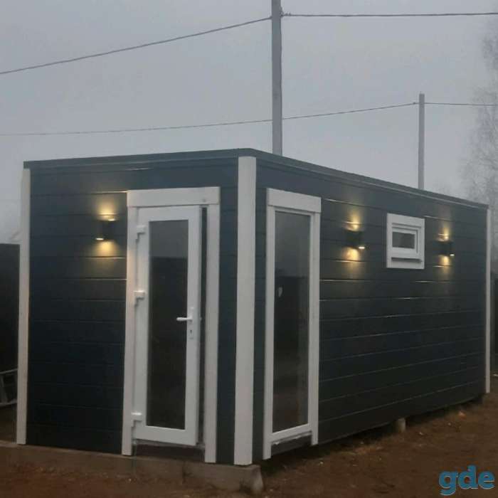 Баня каркасная 6х2.4 готовая, фотография 3