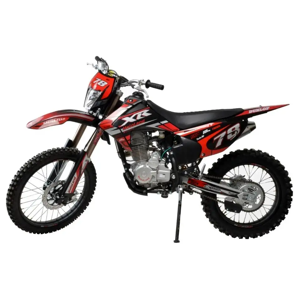 Мотоцикл кросс motoland xr 250 lite красный (172fmm), фотография 1