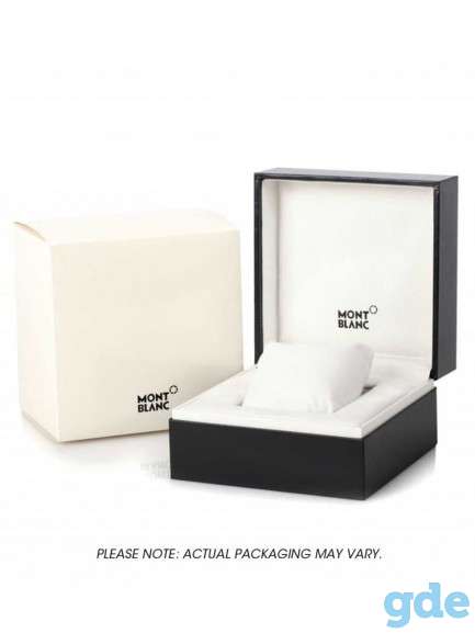 Montblanc Mens 4810 Day-Date Leather Strap Watch 114853, фотография 2