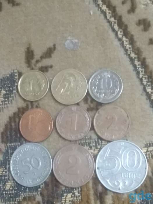 Продаю 9 иностранных монет за 10 рублей, фотография 2
