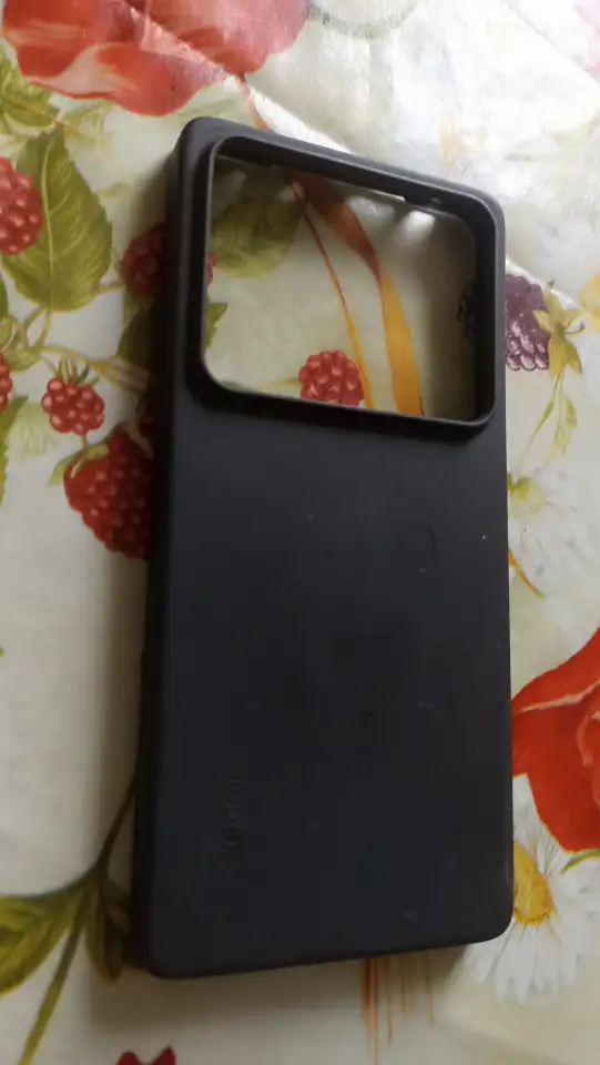 Чехол бампер Redmi Not 13 pro чёрный оригинал  . Оригинальный защитный чехол на телефон Редми 13 про, фотография 1