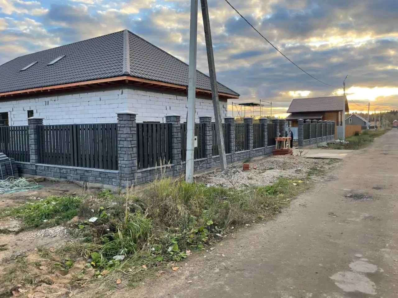 Блоки для забора Античный камень, фотография 7