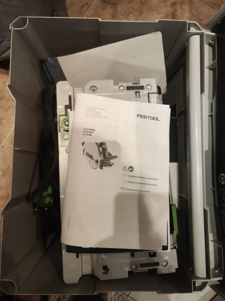 Погружная пила Festool, фотография 2