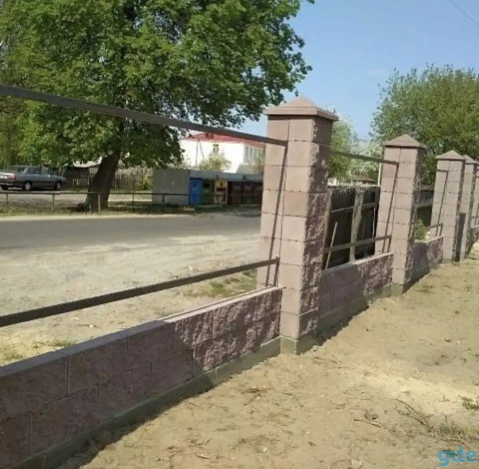 Блоки для забора в ассортименте, фотография 8