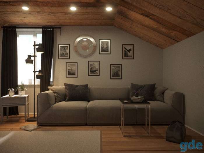 3D визуализация интерьера по вашему чертежу.  Работаю в 3Ds Max и corona render.  Цена 9 руб. кв/м. Две картинки входят, фотография 8