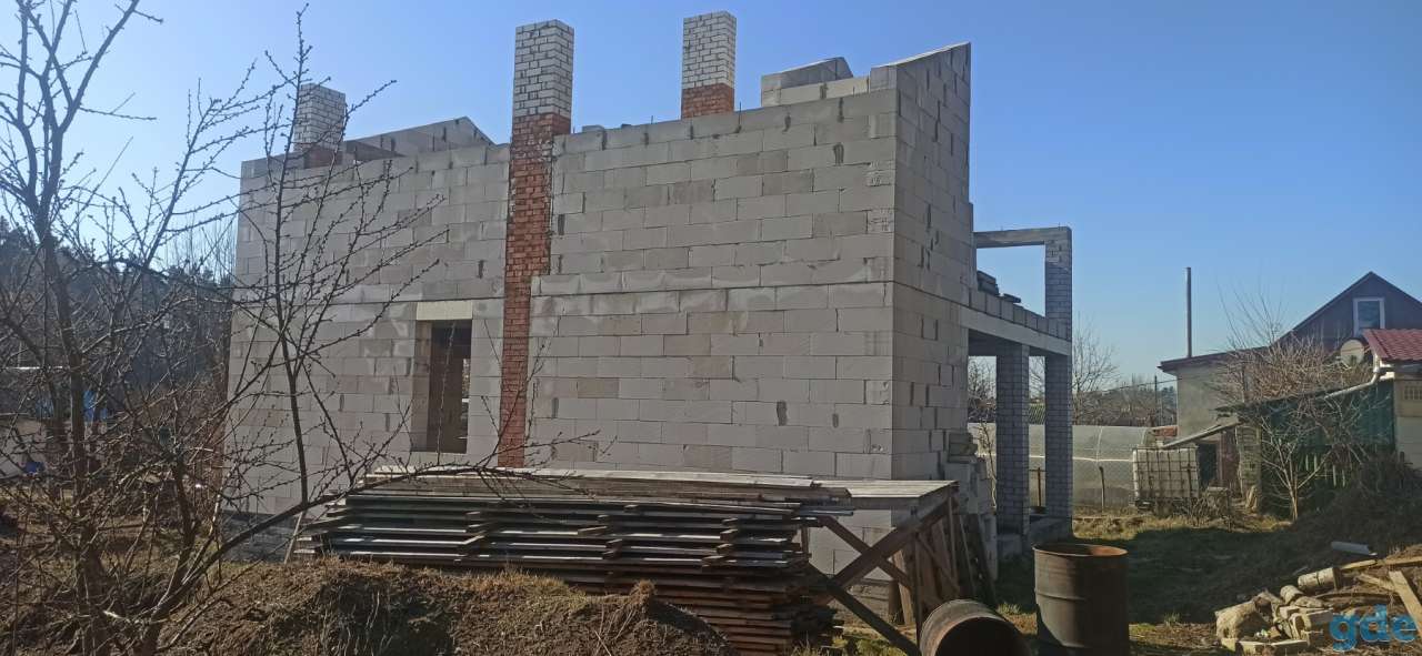 Продам участок с недостроенным домом, фотография 2