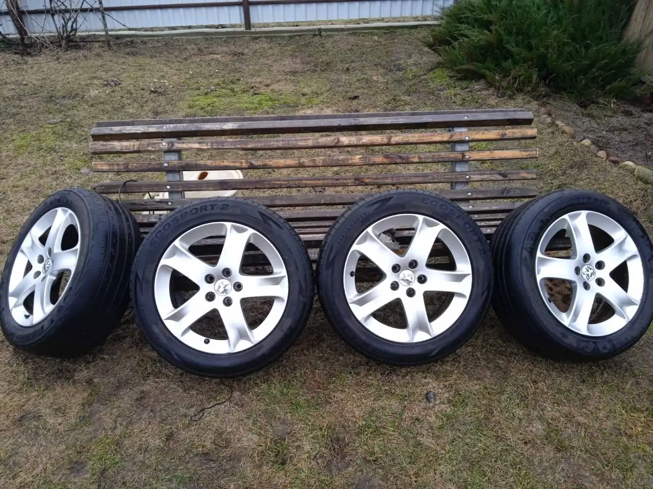 Комплект литых дисках R17 4 штуки, фотография 5