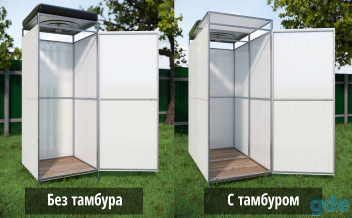 Душевые кабины с баками от 55t до 200 литров., фотография 1