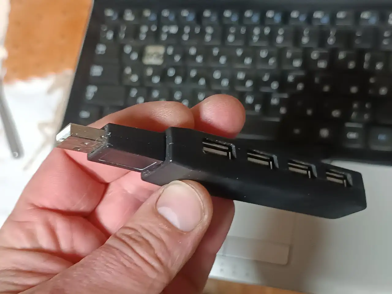 Web камера и хаб 4 USB разветвитель, фотография 8