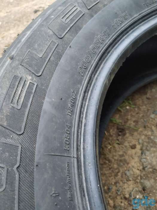 ШИНЫ б/у R17 265/65 Bridgestone, фотография 2