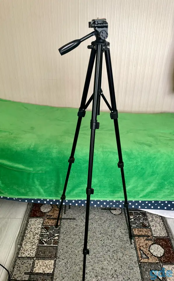 Продаю штатив Yunteng VCT-681RM Практически новый, 2 раза использывался, заводская упаковка., фотография 5