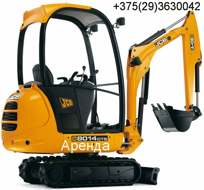 Аренда мини-экскаватора в Минске и Минском районе +375293630042, фотография 1