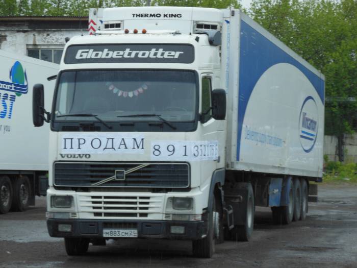 Седельный тягач Volvo FH 12 + РЕФ Schmitz    , фотография 1