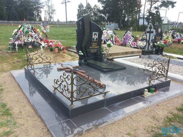 Благоустройства мест захоронения  Памятники, фотография 1