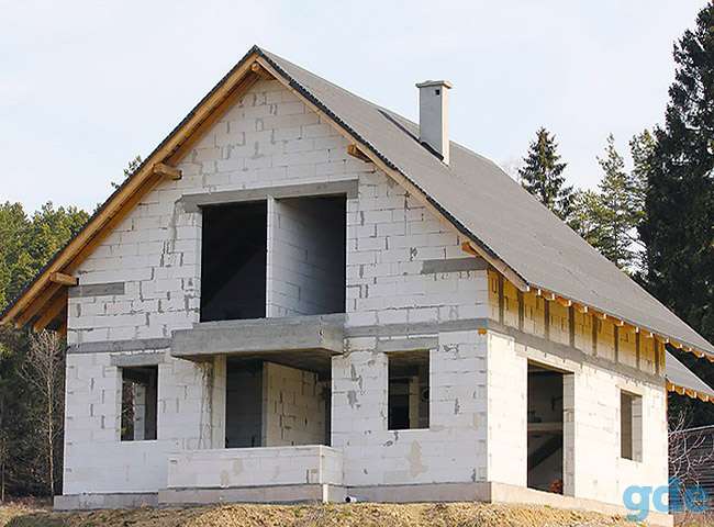 кладка блоков, фотография 2