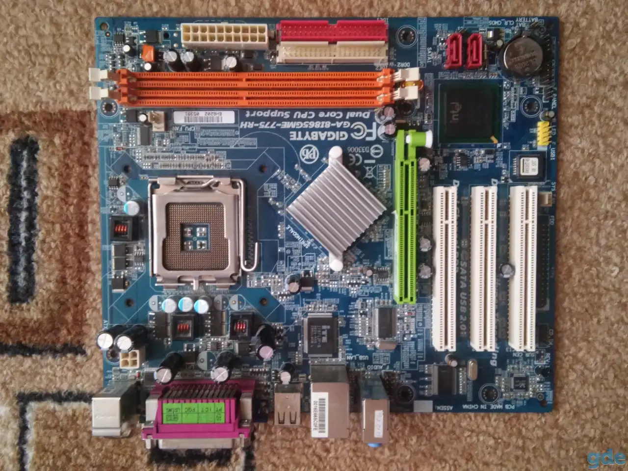 Мат.плата+CPU+RAM, фотография 1
