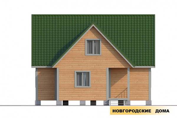 Дом из бруса под ключ, фотография 1