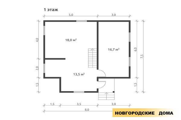 Дом из бруса под ключ, фотография 5