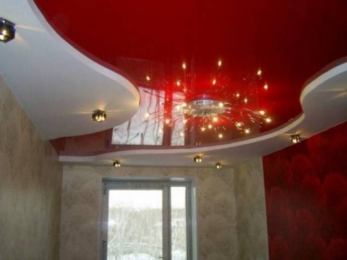 Натяжные потолки и стены, фотография 1