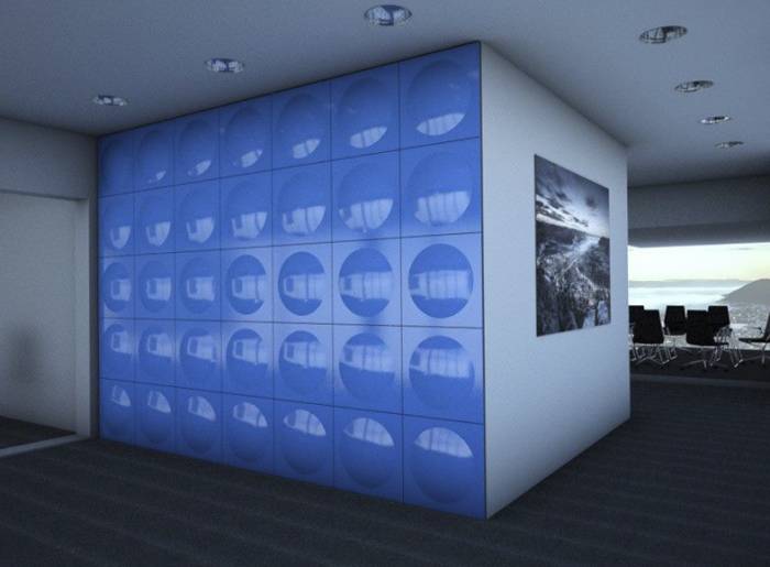 Гипсовая 3D панель «Сфера», фотография 1