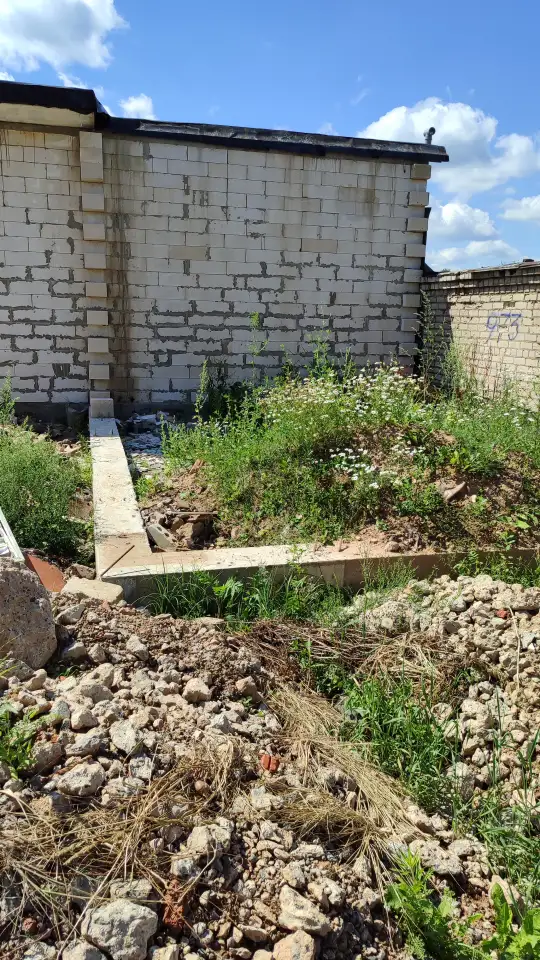 Место под строительство гаража с фундаментом, Старобабиновичский тракт 27, фотография 1