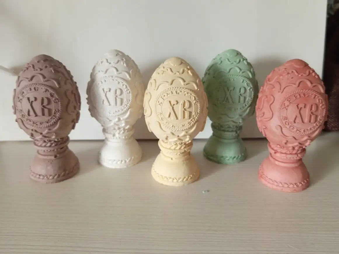 Ручная работа из гипса Пасхальное яйцо, фотография 1