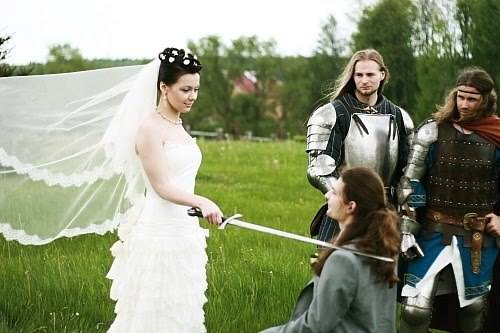 Похищение невесты рыцарями, фотография 5