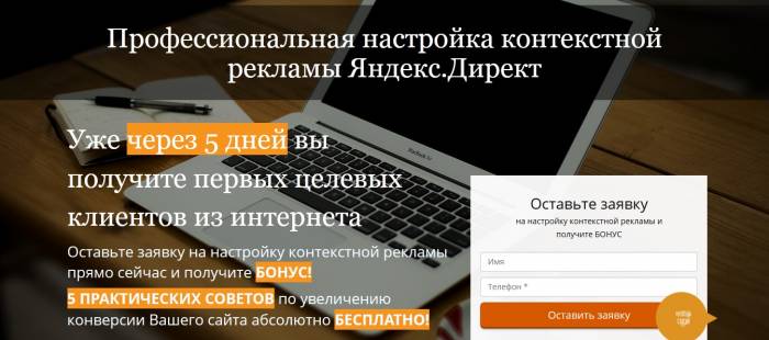 Профессиональная настройка контекстной рекламы в Яндекс.Директ, фотография 1