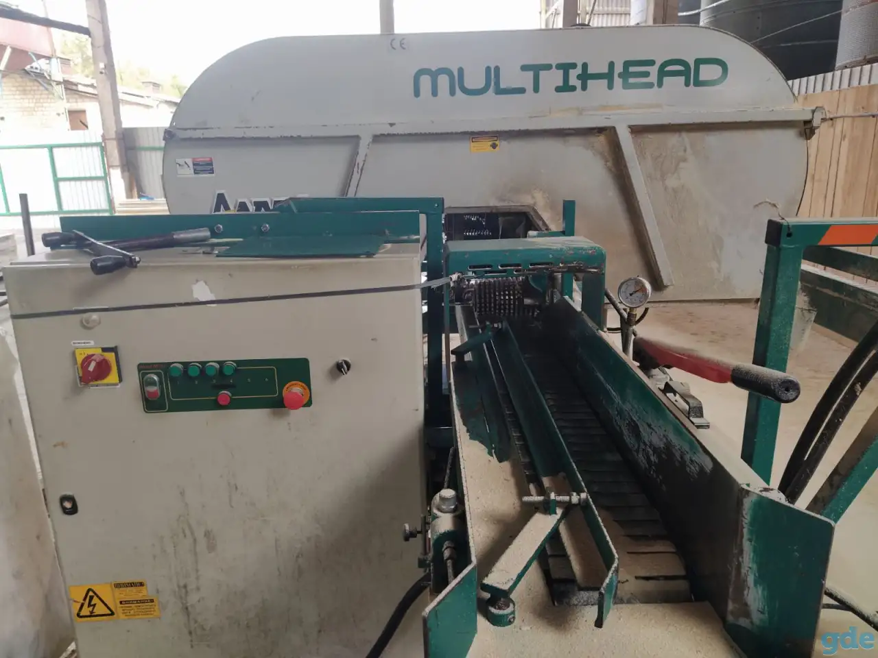 Многоголовый ленточный станок Wood-Mizer Multihead MH4D12, 2007 г.в, фотография 6