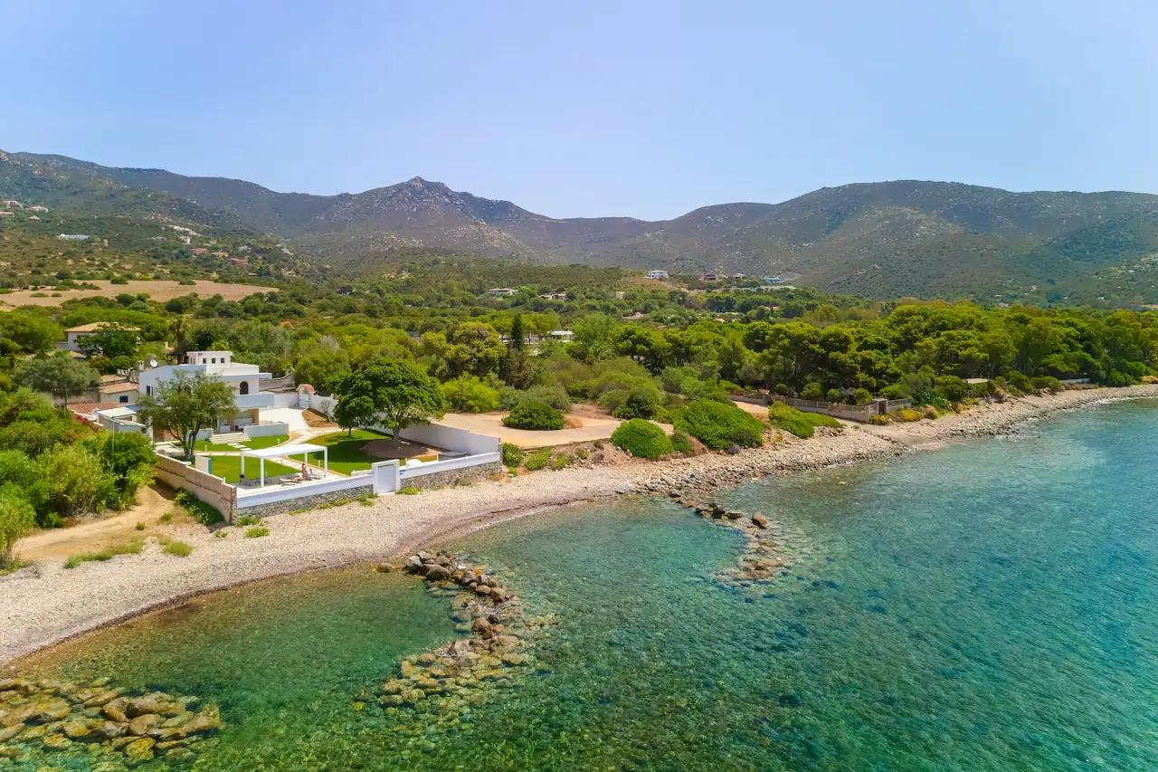 Вилла Аспараго на первой линии моря, Кальяри, Сардиния, фотография 2
