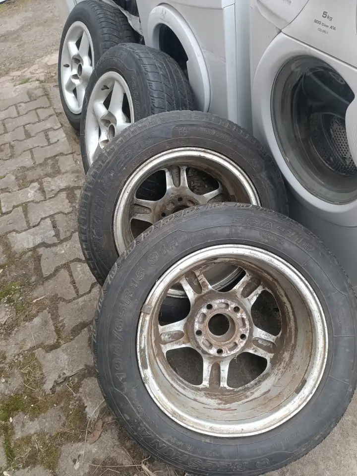 Диски литые R15 на 5 отв 120 стояли BMW318, фотография 5