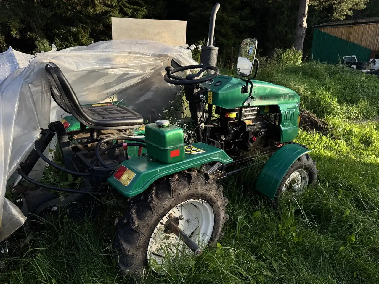 Продам минитрактор GROFF T-18, фотография 2