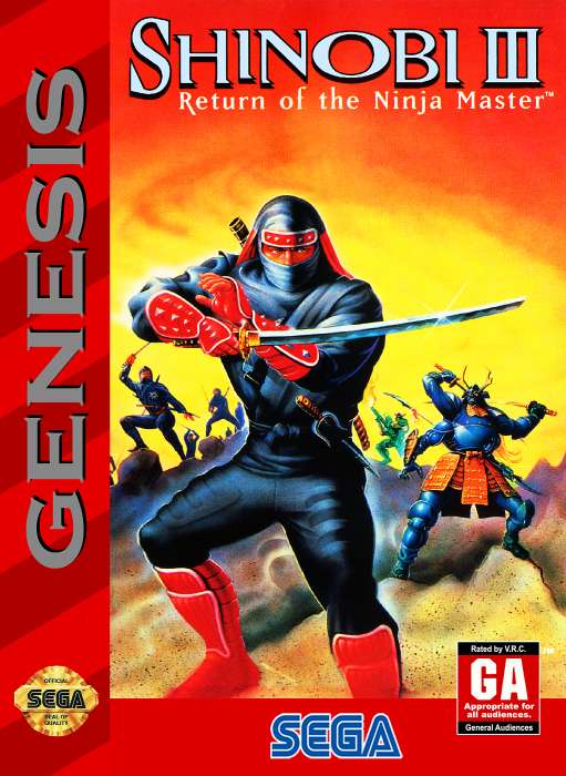 SEGA GENESIS 2 + Shimobi III 1993, фотография 2