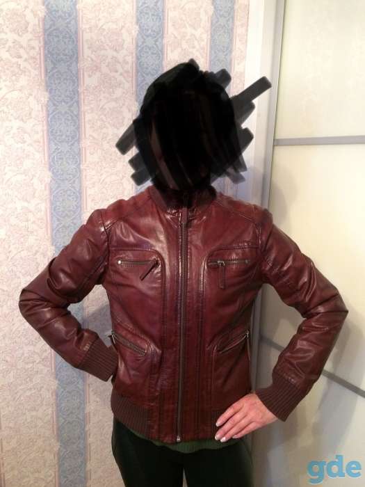 Продам куртка кожаная натуральная, фотография 1
