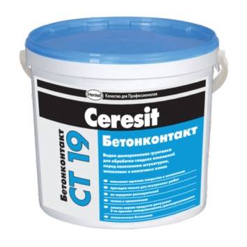 Грунтовка адгезионная Ceresit CT19 