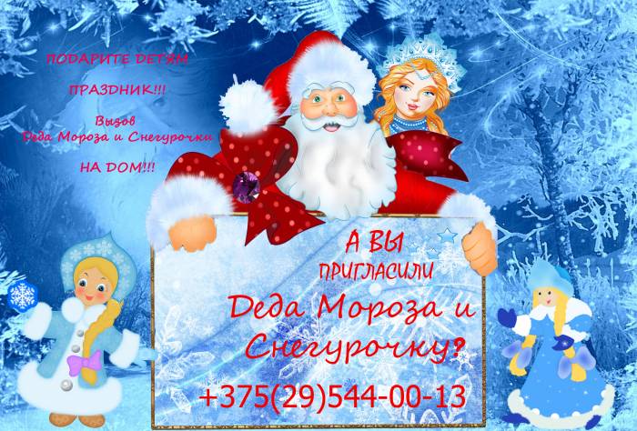 Дед Мороз и Снегурочка на дом!!!, фотография 1