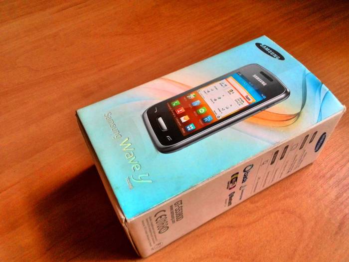 Телефон ребёнку в школу - Samsung S5380 Wave Y, фотография 1