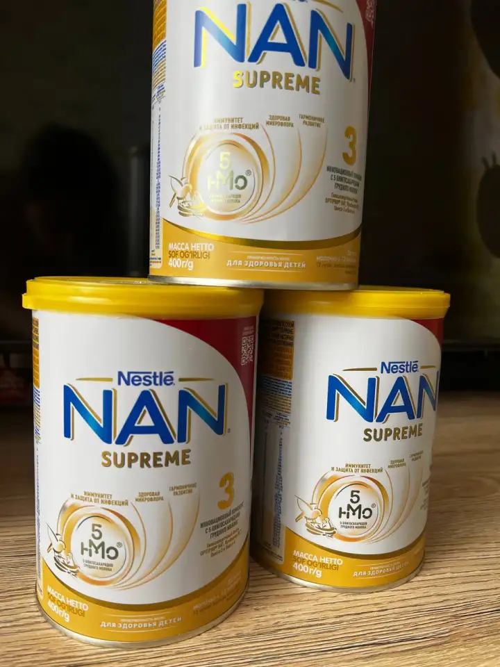 Продам детскую смесь гипоалергенную NAN SUPREME 3, фотография 1