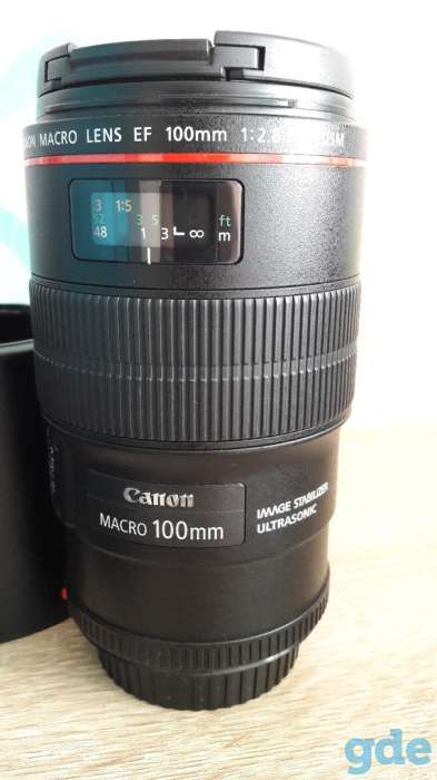 Продам объектив Canon MACRO 100 mm, фотография 1