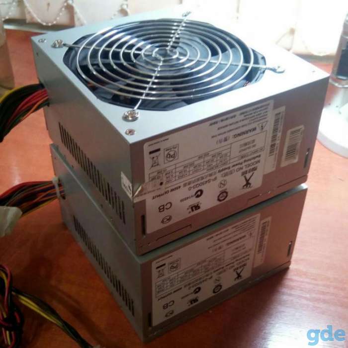 Блок питания power man 450w/24pin/4pin/6pin, фотография 1