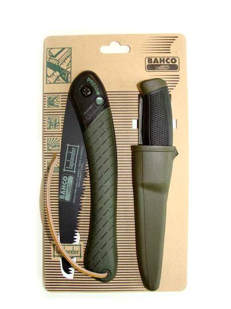 Набор: Ножовка Bahco Laplander + Нож Bahco 2444, фотография 1