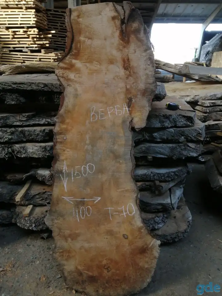 Слэбы от производителя из дуба, шпальтового бука, капового тополя, вербы, капового карагача, ясеня., фотография 5