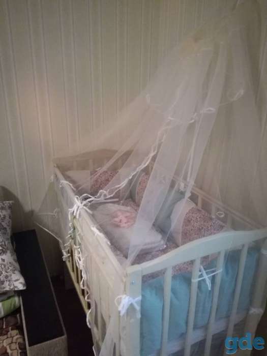 Продам детскую кроватку со всем необходимым, фотография 7