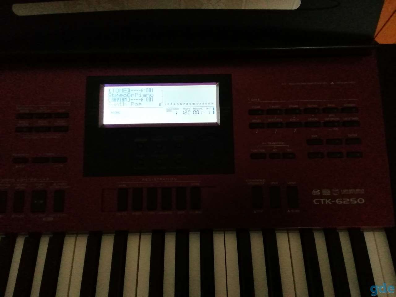 СИНТЕЗАТОР CASIO CTK -6250, фотография 5