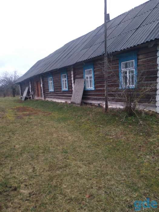 Продам деревянный дом, Поставский р-н, деревня Волки, фотография 1