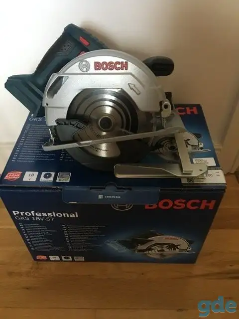 Пила дисковая Bosch GKS 18V-57, фотография 1