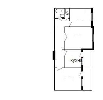 Продам 3-комнатную квартиру в центре Бобруйск. Ул. Горького, д. 3,, фотография 1
